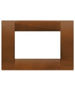 PLACCA 3P LEGNO NOCE VIMAR...