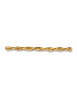 CAVO 3G1,5 TRECCIA SETA ORO