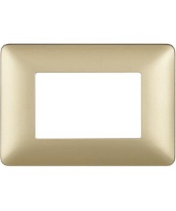 PLACCA 3P BTICINO MATIX GOLD