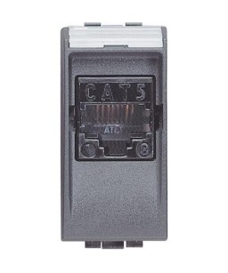 PRESA RJ45 UTP CAT5E ANTRACITE